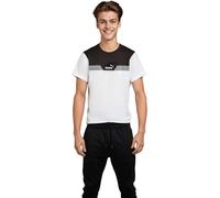 Puma - Camiseta Power Colorblock, Hombre, White, XL