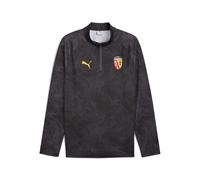 PUMA Camiseta prepartido RC Lens de cuello con cremallera para hombre, Accesoiros, Gris, S