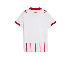 PUMA Camiseta primera equipación Girona FC 25/26 juvenil, Ropa, Blanco, 4-5Y 4-5Y