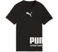 PUMA Camiseta Pumapuma Sport Graphic Tee B Unisex Negro