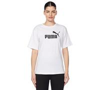 Puma Camiseta Relajada con Logotipo ESS No. 1 para Mujer, PUMA Color Blanco, L