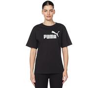 Camiseta puma essentials no. 1 logo relax, black mujer L