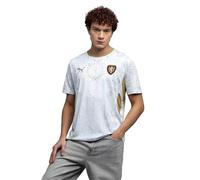 PUMA Camiseta República Checa 2.ª equipación 2026 Hombre S, White Matte Gold Beige
