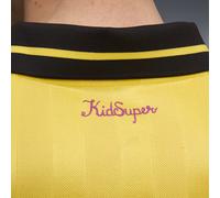 PUMA Camiseta retro KIDSUPER x BORUSSIA DORTMUND para hombre, Accesoiros, Amarillo, 3XL 3XL