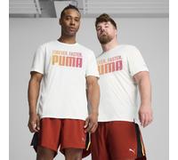 PUMA Camiseta RUN FAV "Forever. Faster." para hombre, Ropa, Blanco, XL