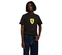 PUMA Camiseta Scuderia Ferrari Coloured Shield Hombre S, Black