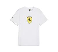 PUMA Camiseta Scuderia Ferrari ColouRojo Shield para hombre, Accesoiros, Blanco, XL