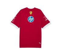 PUMA Camiseta Scuderia Ferrari Drivers 2025 para hombre, Ropa, Rojo, XXL XXL