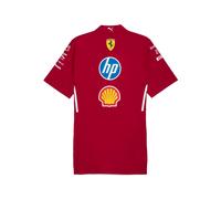 PUMA Scuderia Ferrari F1 Camisa del Equipo 2025 - Blanco - Talla XL