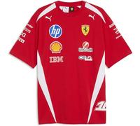 PUMA Camiseta Scuderia Ferrari HP Replica Piloto Lewis Hamilton Leclerc 2026 para hombre, rojo, L