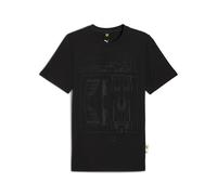 PUMA Camiseta Scuderia Ferrari Sportswear Graphic para hombre, Accesoiros, Negro, S