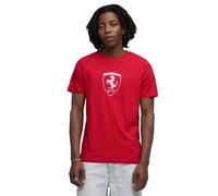 PUMA Camiseta Scuderia Ferrari Sportswear Tonal Shield Hombre M, Rosso Corsa Red