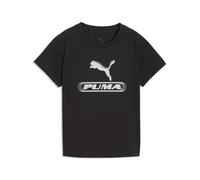 PUMA Camiseta Sport Estampada de Corte semiajustado Mujer L, Black