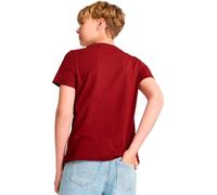 Puma - Camiseta Squad Small Graphic Niño, Unisex, Intense Red, 128 cm