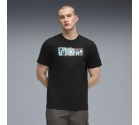 PUMA Camiseta Sunset Drive Graphic para hombre, Ropa, Negro, XL