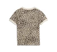PUMA Camiseta T7 Leo Luxe de corte semiajustado para mujer, Ropa, Blanco, XL XL