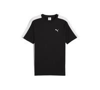PUMA Camiseta 'T7' negro / blanco XL negro / blanco