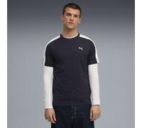 PUMA Camiseta T7 para hombre, Ropa, Azul, S