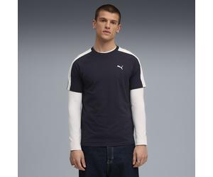PUMA Camiseta T7 para hombre, Ropa, Azul, S