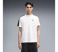 PUMA Camiseta T7 para hombre, Ropa, Blanco, S