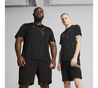 PUMA Camiseta TAD ESSENTIALS Heather Cat para hombre, Ropa, Negro, S
