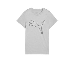 PUMA Camiseta TAD ESSENTIALS Heather Logo para mujer, Ropa, Gris, L L
