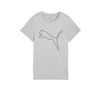 PUMA Camiseta TAD ESSENTIALS Heather Logo para mujer, Ropa, Gris, XS XS