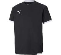 Puma - Camiseta Team LIGA m/c Niño, Unisex, Black-White, 116 cm