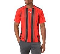 PUMA Camiseta Teamliga, Rojo/Negro/Blanco, L para Hombre