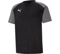 Puma - Camiseta teamPACER m/c, Hombre, Black-Smoked Pearl-White, S