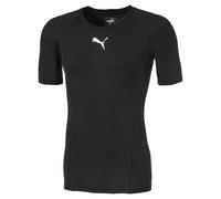 PUMA Camiseta térmica 'Liga' negro / blanco M negro / blanco