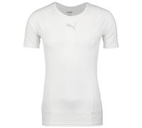 PUMA Camiseta térmica 'Liga' plata / blanco L plata / blanco