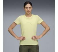 PUMA Camiseta Train All Day Essentials Crew para mujer, Ropa, Amarillo, XXL