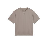 PUMA Camiseta Train All Day Essentials holgada para mujer, Ropa, Beige, 3XL