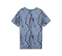 PUMA Camiseta TRAIN ALL DAY Essentials Polyblend juvenil, Ropa, Azul, 11-12Y 11-12Y