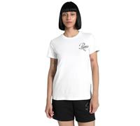 Camiseta Puma Essentials Script Mujer Beige XS