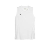 PUMA teamGOAL Sleeveless Jersey Wmns Camiseta, Unisex Adulto, White Black-Feather Gray, XL