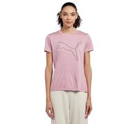PUMA Camiseta Unisex W Tad Essential con Logotipo Jaspeado (Paquete de 1)
