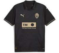 Puma Camiseta Valencia Away para hombre 2024 2025 Adultos, Negro, S