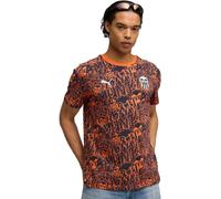 Puma - Camiseta Valencia Cf Fanswear 2025-2026, Unisex, Navy-Rickie Orange, S