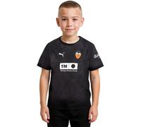 Puma - Camiseta Valencia CF Warm UP Jersey Niño, Unisex, Black, 164 cm
