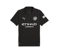 PUMA Camiseta Visitante Manchester City Hombre 2025/26 - Negro | Camiseta réplica oficial; manga corta; corte regular; tecnología dryCELL absorbente; tejido transpirable