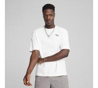 PUMA Camiseta WARDROBE ESS Boxy para hombre, Ropa, Blanco, L
