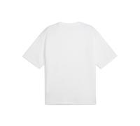 PUMA Camiseta WARDROBE ESS Boxy para hombre, Ropa, Blanco, XS XS