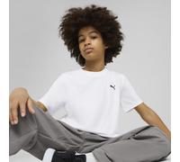 PUMA Camiseta WARDROBE ESS juvenil, Ropa, Blanco, 11-12Y