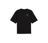 PUMA Camiseta WARDROBE ESS Boxy para hombre, Ropa, Negro, S