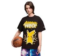 Puma Camisetas para hombre, negro, 40