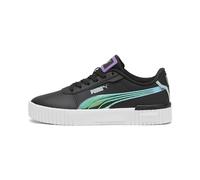 PUMA Carina 2.0 Deep Dive Jr, Sneaker, Black-Ultraviolet-Turquoise Surf, 37 EU