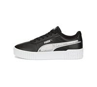 PUMA Carina 2.0 Glitzy Jr, Zapatillas de Tenis, Multicolor Black Silver White, 37 EU