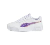 PUMA Carina 2.0 Holo PS, Zapatillas de Tenis, Multicolor White Silver, 32 EU
